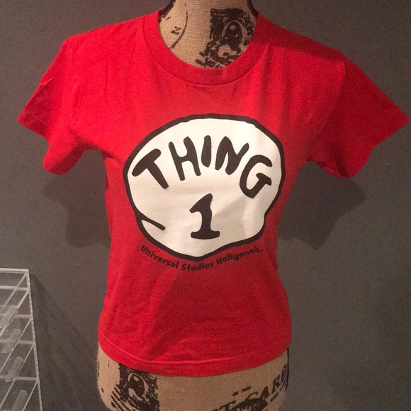 Universal Studios Hollywood Other - Thing 1 shirt no tags never worn⭐️⭐️⭐️⭐️⭐️🎉🎉⭐️
